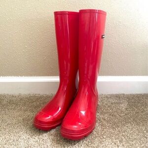 Red Rain Boots!
